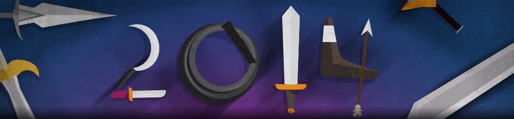 Blade of Eternity anniversary banner — arsenal of blades